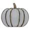 14" Blue & Brown Halloween Pumpkin Tabletop Decoration